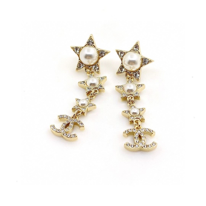 Ch*el earrings